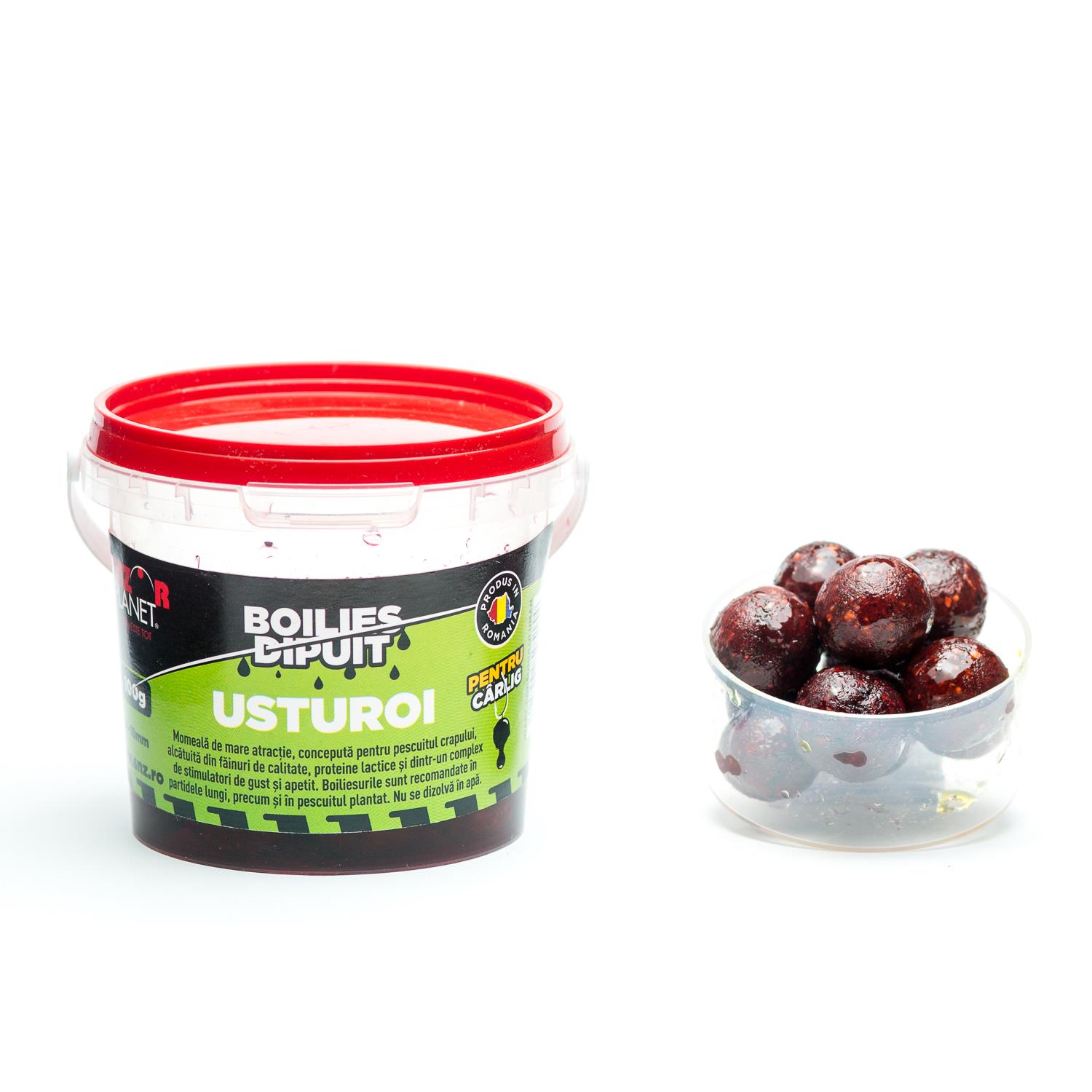 BOILIES DIPUIT PENTRU CARLIG 100g SENZOR PLANET 2017 - boilies-dipuit-usturoi.jpg